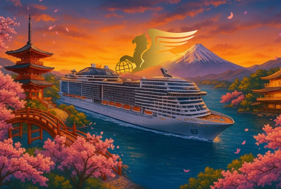 تور کروز ژاپن و کره‌جنوبی